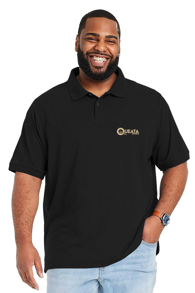 Buy Men's Polo Half Sleeve Black T-Shirt Online