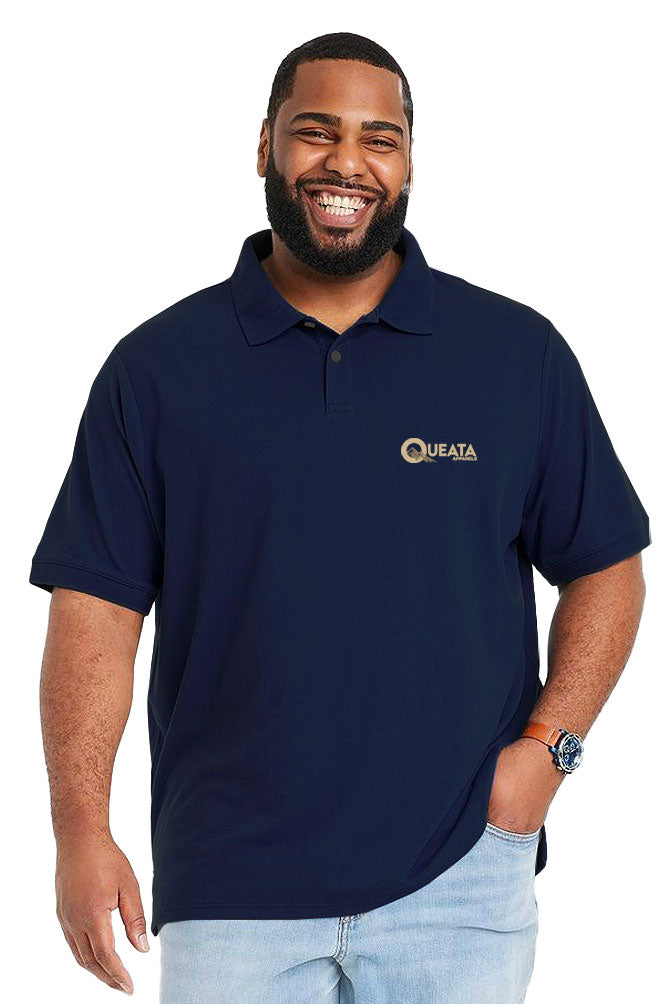 Men's Polo Half Sleeve Navy Blue T-Shirt