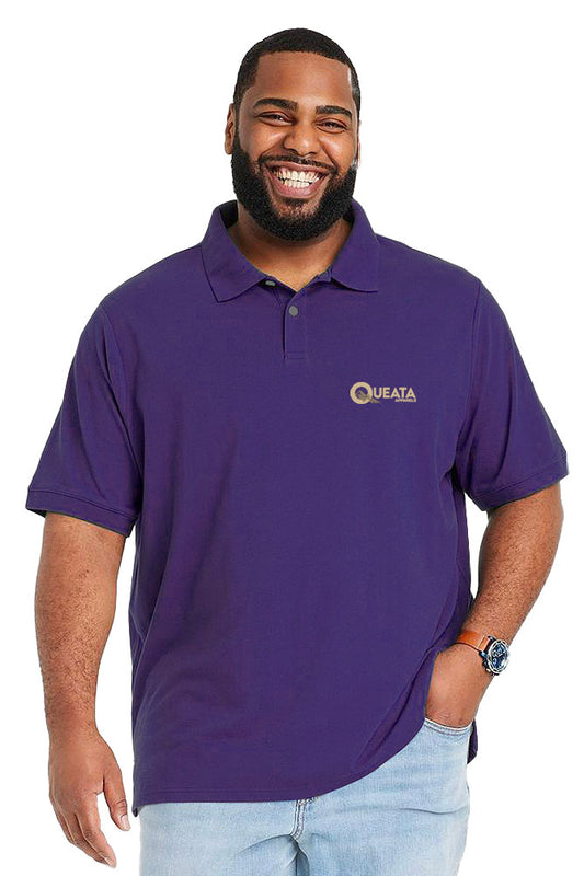 Men's Polo Half Sleeve Purple T-Shirt